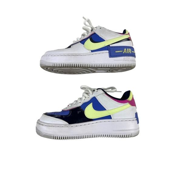 Nike - Air Force 1 Shadow Sneakers in Sapphire - Picture 3 of 4